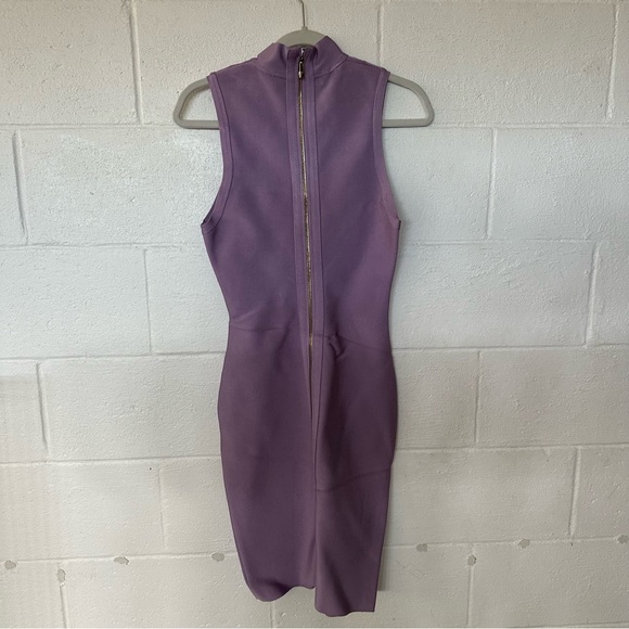 HOUSE OF CB LONDON Women's M Lavender Purple Bodycon Midi Dress - Picture 8 of 8